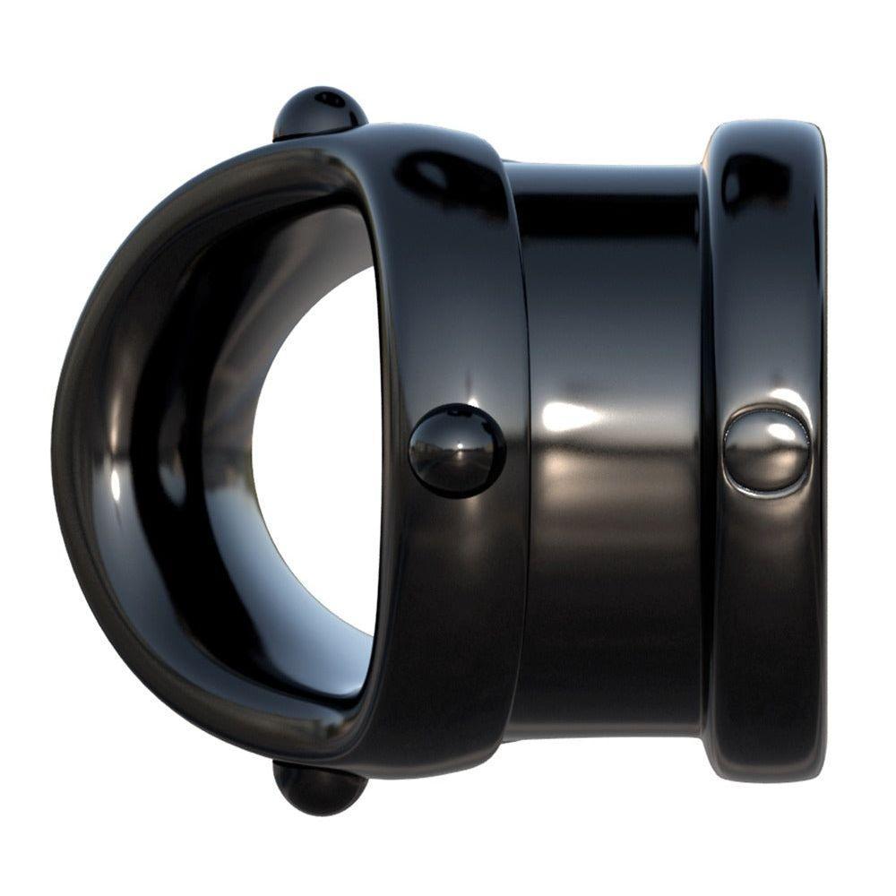 Penisring "Rock Hard Cock Pipe" aus TPR Ø 3.6 cm (schwarz) - loveiu.ch