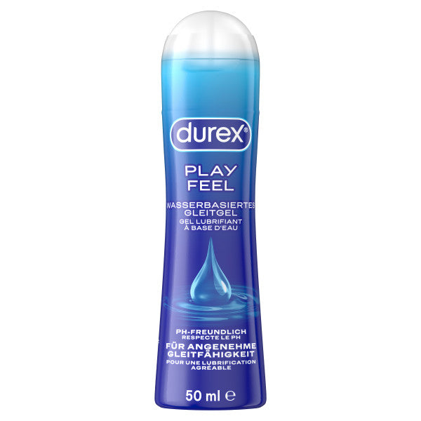 Lubrifiant à base d'eau et compatible avec les préservatifs en latex Durex « Play Feel » (50 ml)