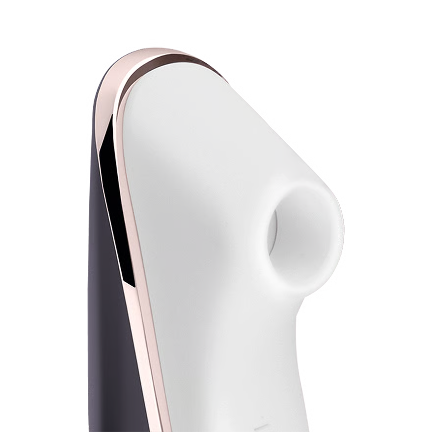 SATISFYER Auflegevibrator "Pro Traveler" - Airpulse-Technologie 10.7 cm (schwarz/weiss)
