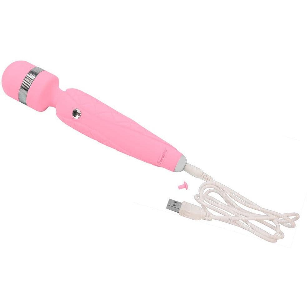 Stabvibrator "Cheeky" aus Silikon - beweglicher Massagekopf 20 cm (rosa) - loveiu.ch