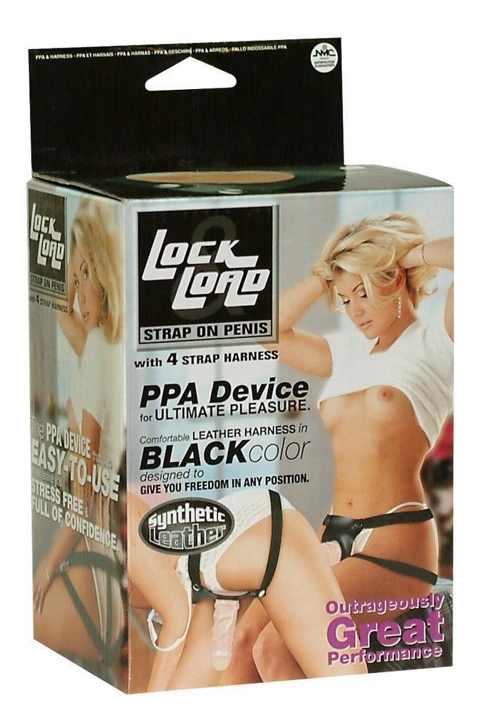 Strap-on Penis "Lock Load" mit Eichel und Aderung - 16.5 cm (Hautfarben hell) - loveiu.ch