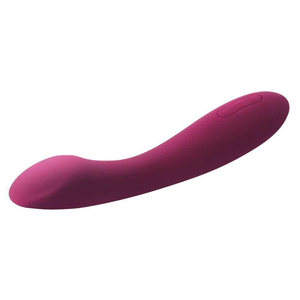 Vibrator "Amy 2" aus Silikon - 17.4 cm (violett) - loveiu.ch
