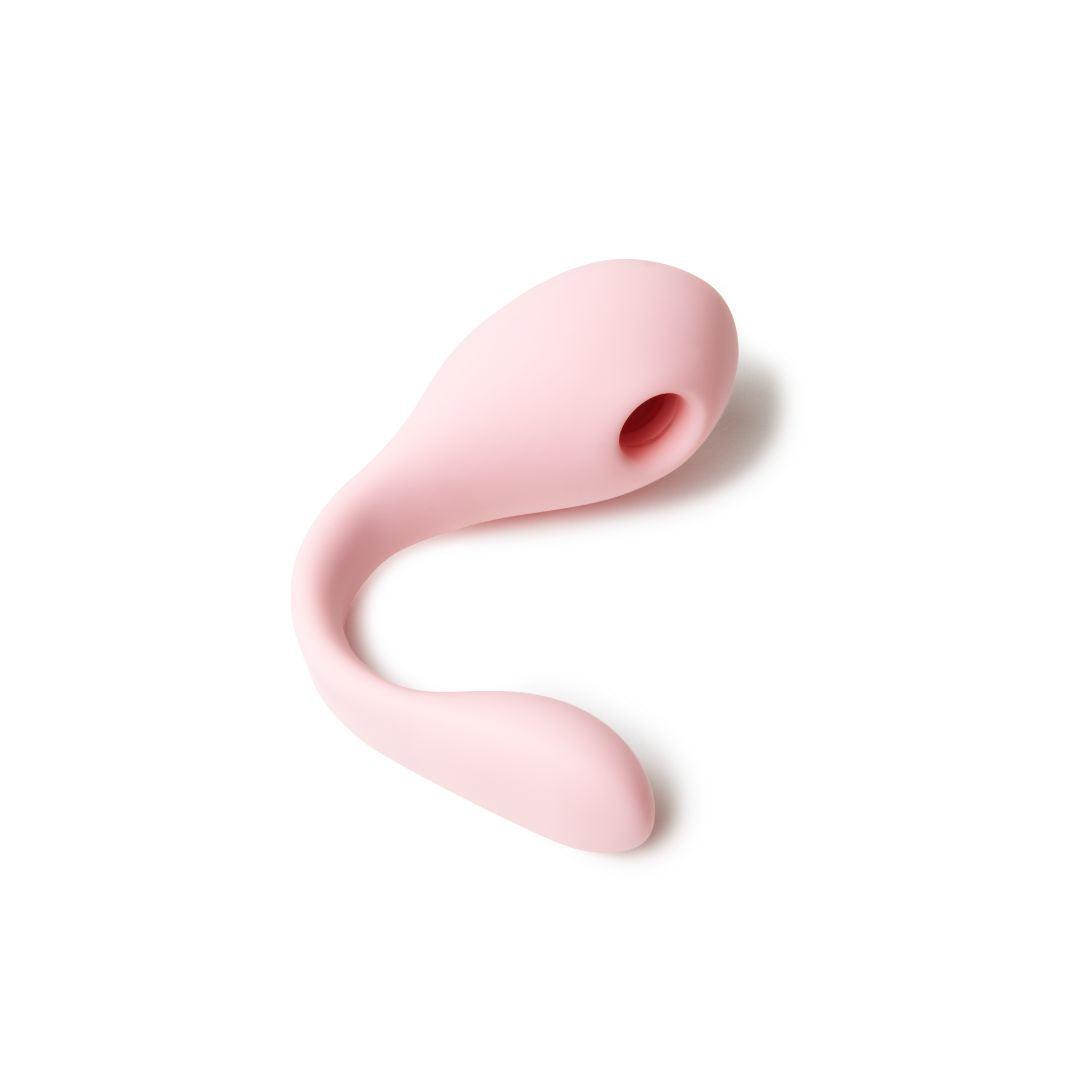 Auflegevibrator "Coco Puissante" aus medizinischem Silikon - 19 cm (rosa) - loveiu.ch