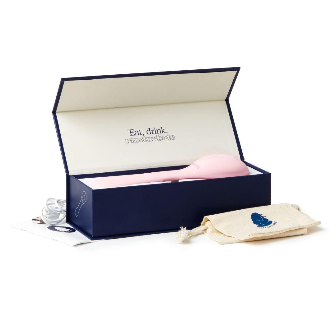Auflegevibrator "Coco Puissante" aus medizinischem Silikon - 19 cm (rosa) - loveiu.ch