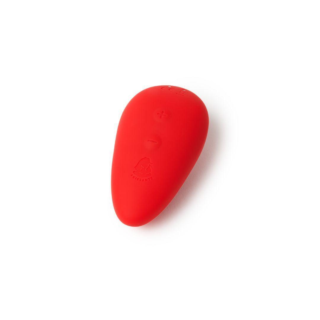 Auflegevibrator "Mini Coco" aus medizinischem Silikon (rot) - loveiu.ch