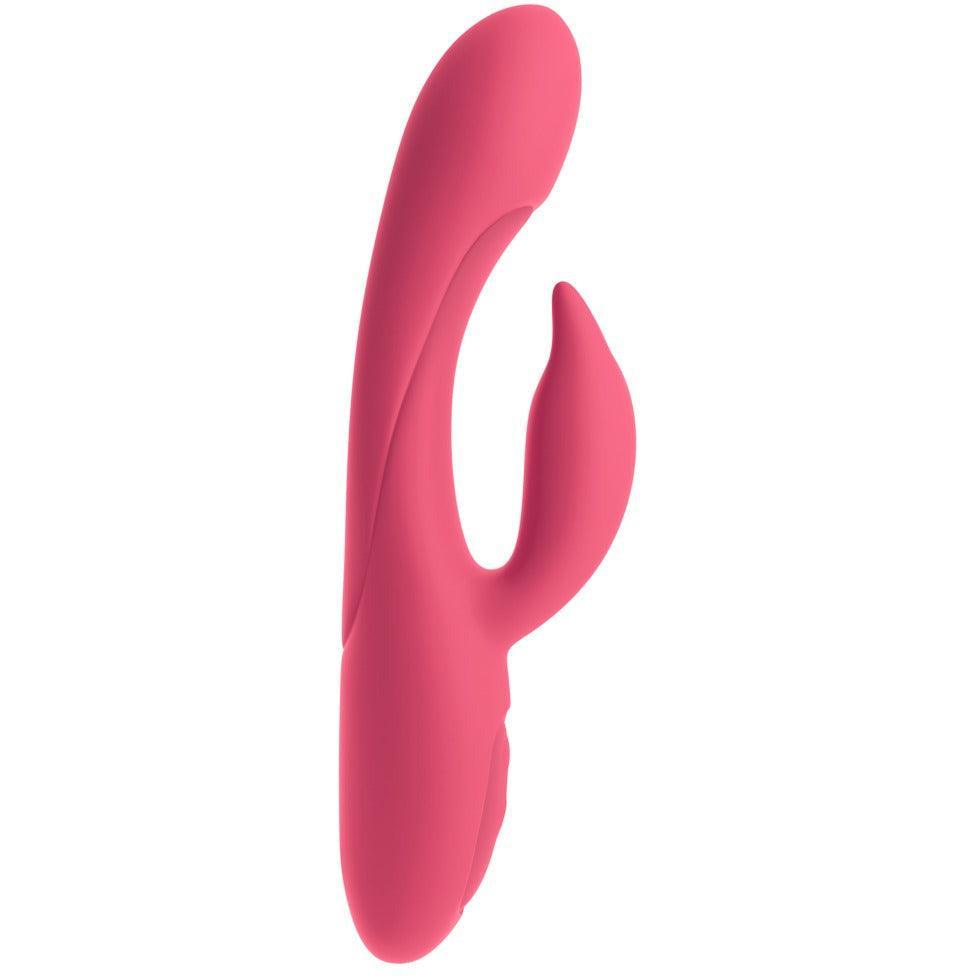 Rabbitvibrator "Ultimate Rabbits No. 1" aus Silikon - G-Punkt & Klitorisreizer 21.9 cm (pink) - loveiu.ch