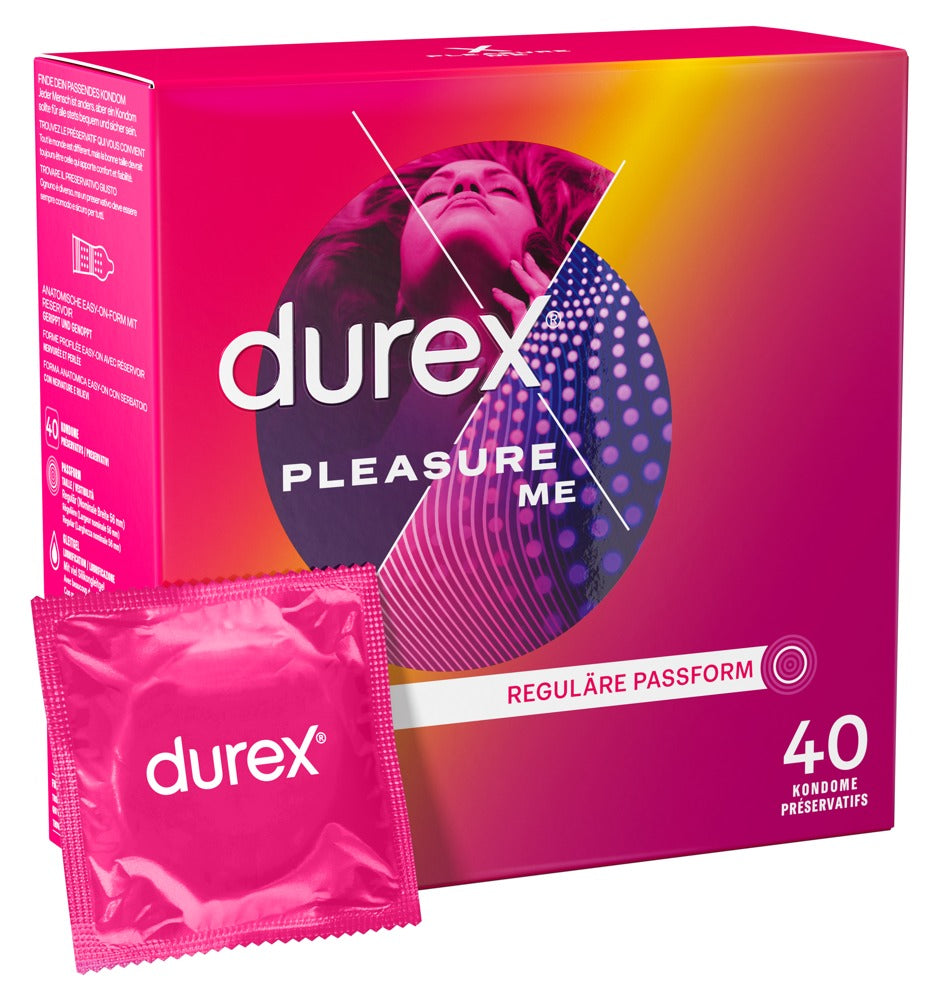Kondome "Pleasure Me" Naturkautschuklatex (56 mm/40 Stk.) von Durex