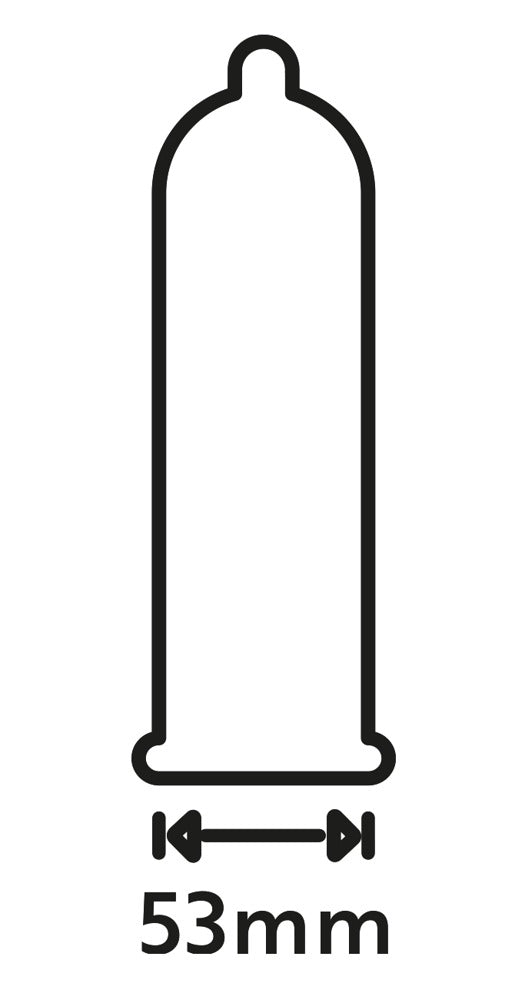 "Extra Wet" condoms with lubricating coating (Ø 53 mm/12 pcs.)