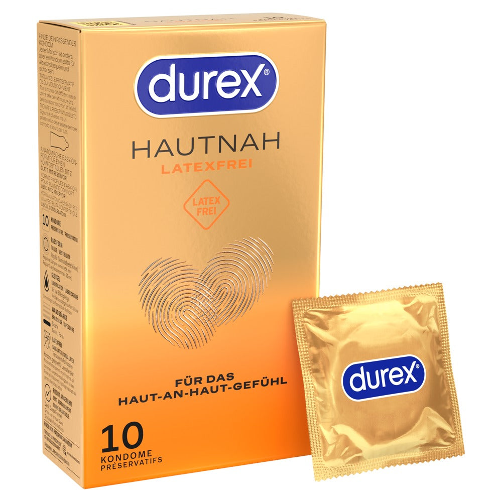 Kondome "Hautnah Latexfrei" Polyisopren (56 mm/10 Stk.) von Durex