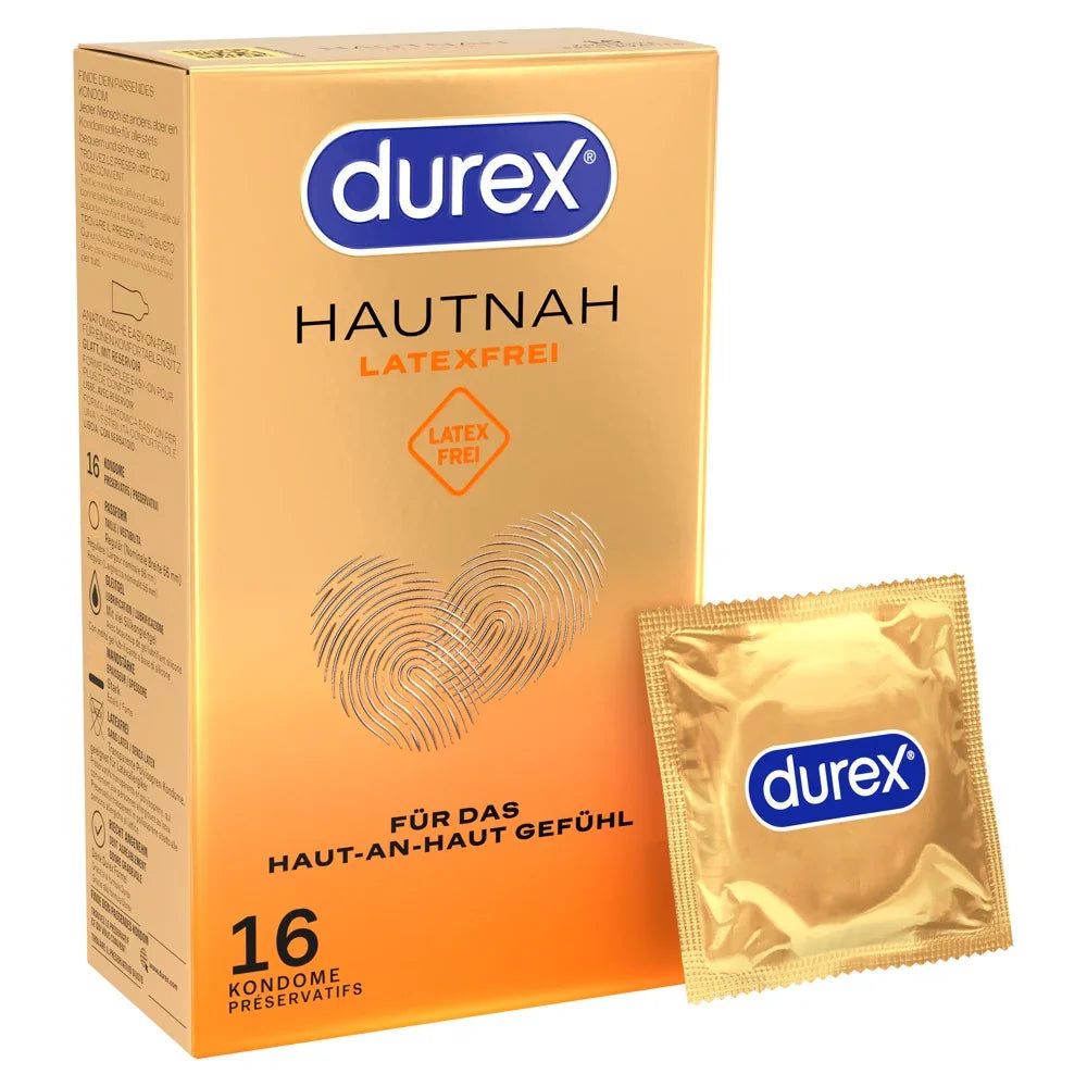 Kondome "Hautnah Latexfrei" Polyisopren (56 mm/16 Stk.) von Durex
