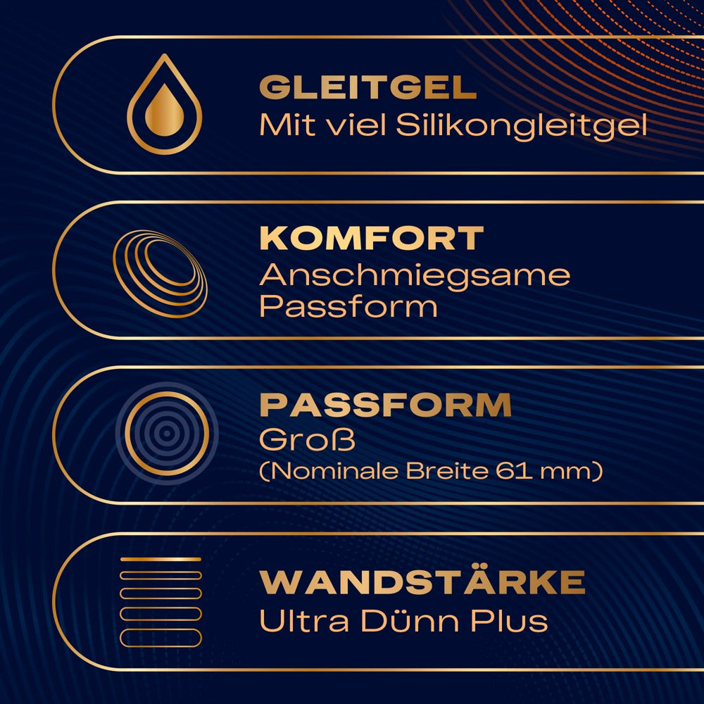 Kondome "Intensity XXL" Latexfrei (56 mm/8 Stk.) von Durex