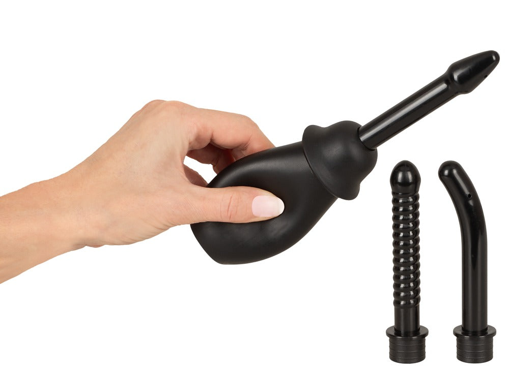 Douche anale "Douche Intime" 17 cm (noir)