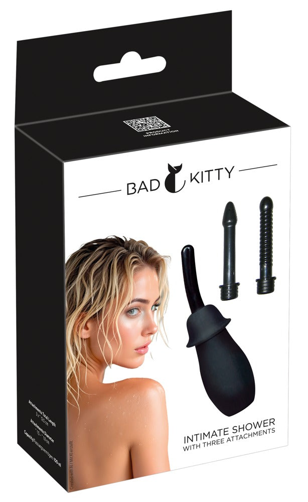 Douche anale "Douche Intime" 17 cm (noir)