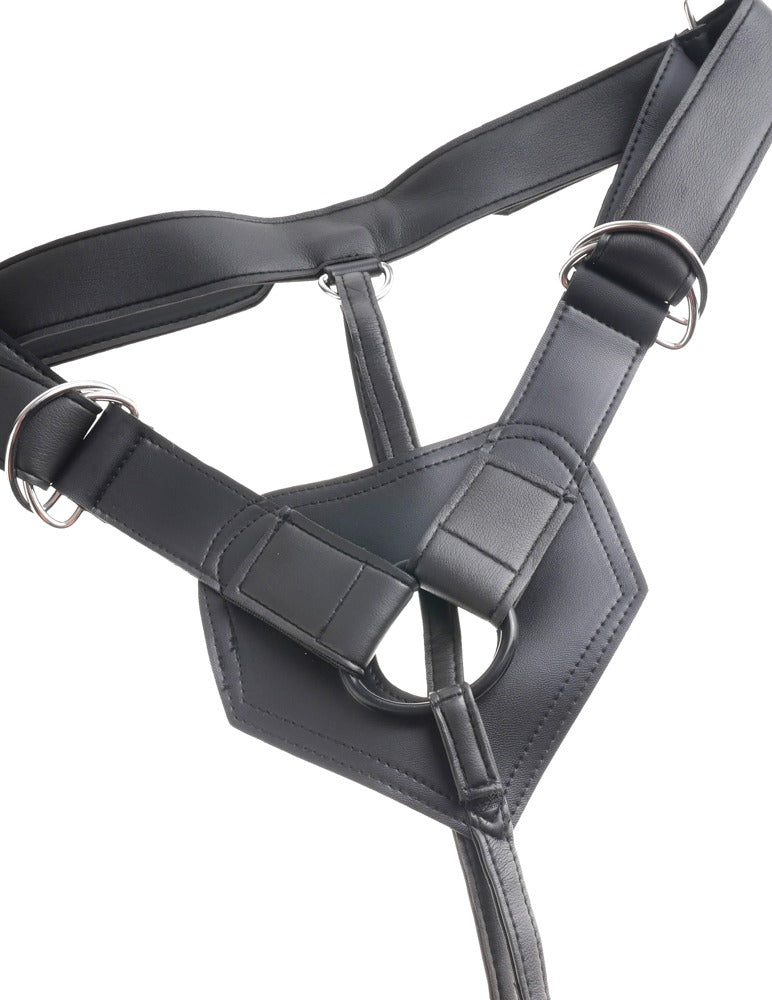 Strap-on Harness mit Dildo - 20.3 cm (hautfarben hell)