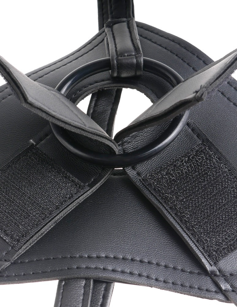 Strap-on Harness mit Dildo - 15.2 cm (hautfarben hell)