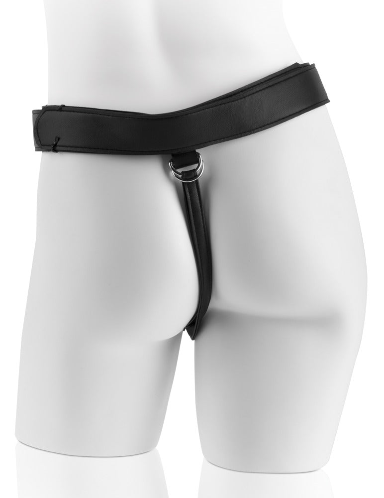 Strap-on Harness mit Dildo - 20 cm (hautfarben hell)