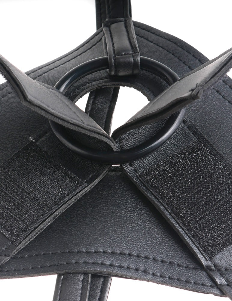Strap-on Harness mit Dildo - 22.9 cm (hautfarben hell)