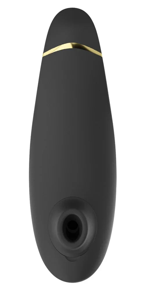 Womanizer Premium 2 Vibromasseur à poser avec simulateur d'ondes de pression - 15,5 cm (noir)