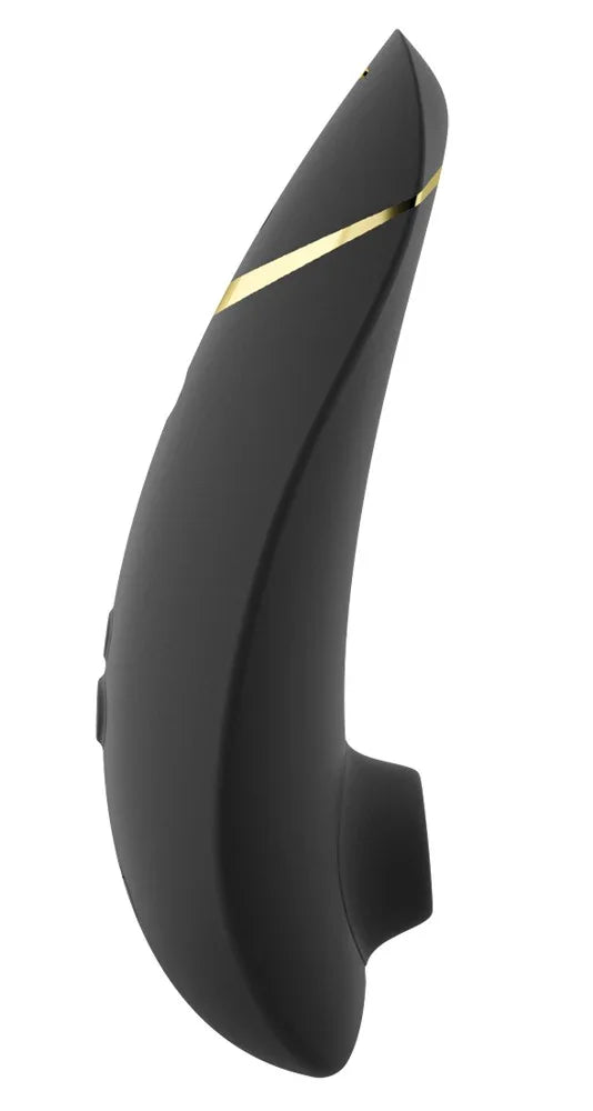 Womanizer Premium 2 Vibromasseur à poser avec simulateur d'ondes de pression - 15,5 cm (noir)