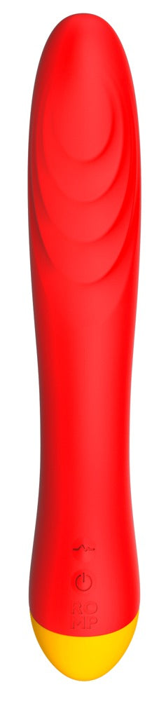 Silicone Vibrator "Hype" - waterproof 21 cm (red)