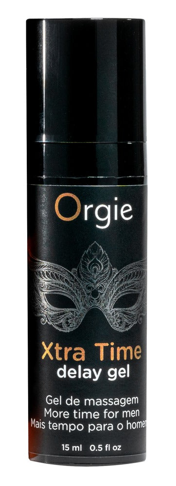 Delay Gel "Xtra Time" - more stamina & condom compatible (15 ml)