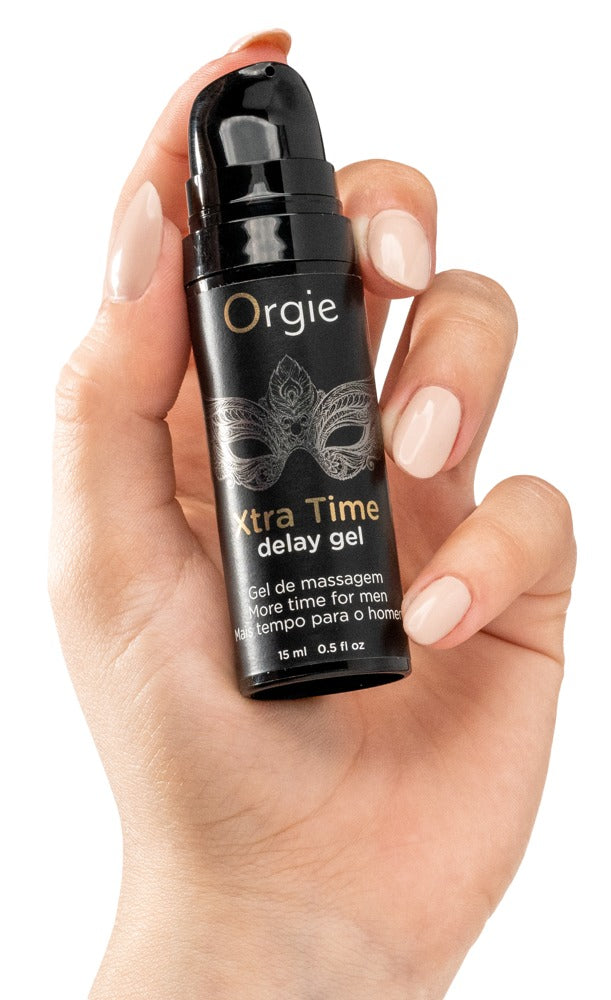 Delay Gel "Xtra Time" - more stamina & condom compatible (15 ml)