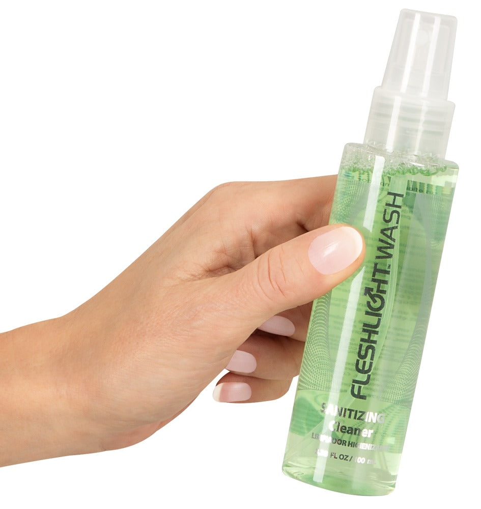 Reinigungsspray für Sexspielzeug "Fleshwash" - nicht fettend & ohne Alkohol (100 ml)
