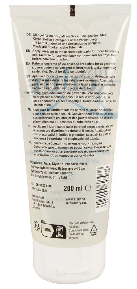 Lubricant - water-based &amp; vegan (200 ml)