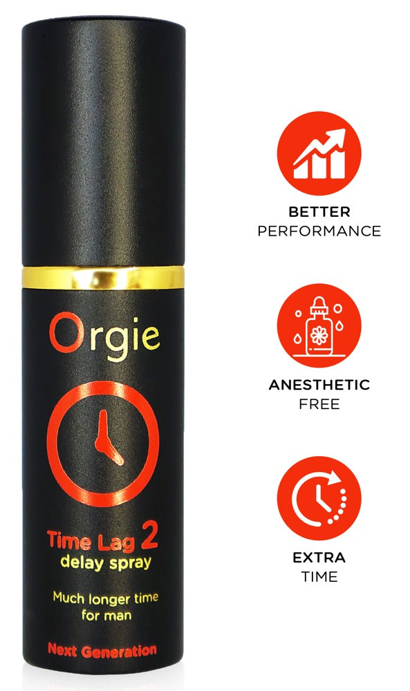 "Time Lag2" Delay Spray - More Stamina & Spray Bottle (10 ml)