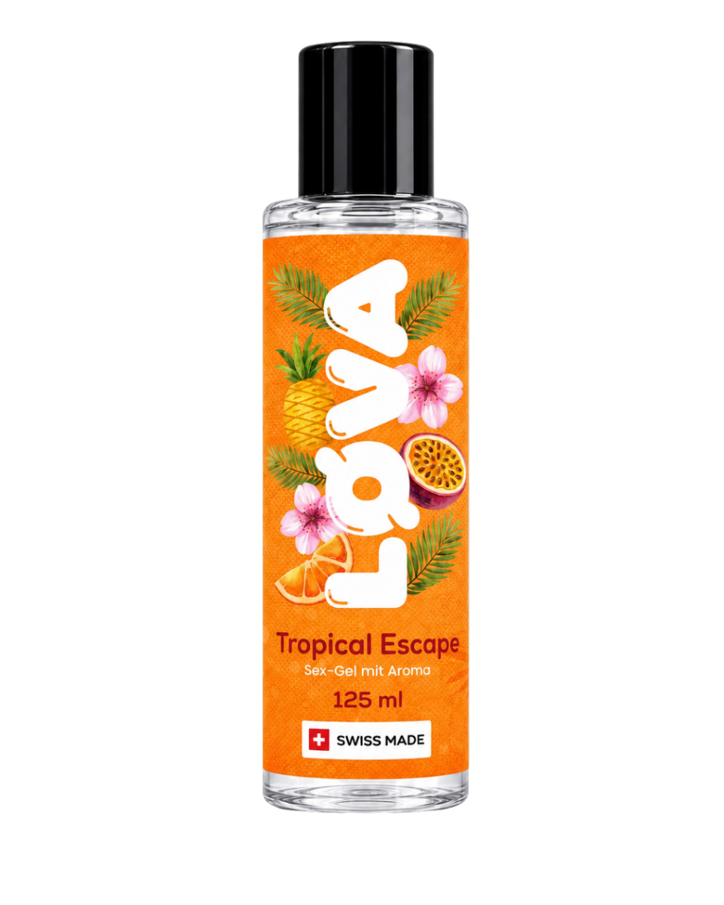 LØVA "Tropical Escape" Water-Based Lubricant with Tropical Flavor (125ml)