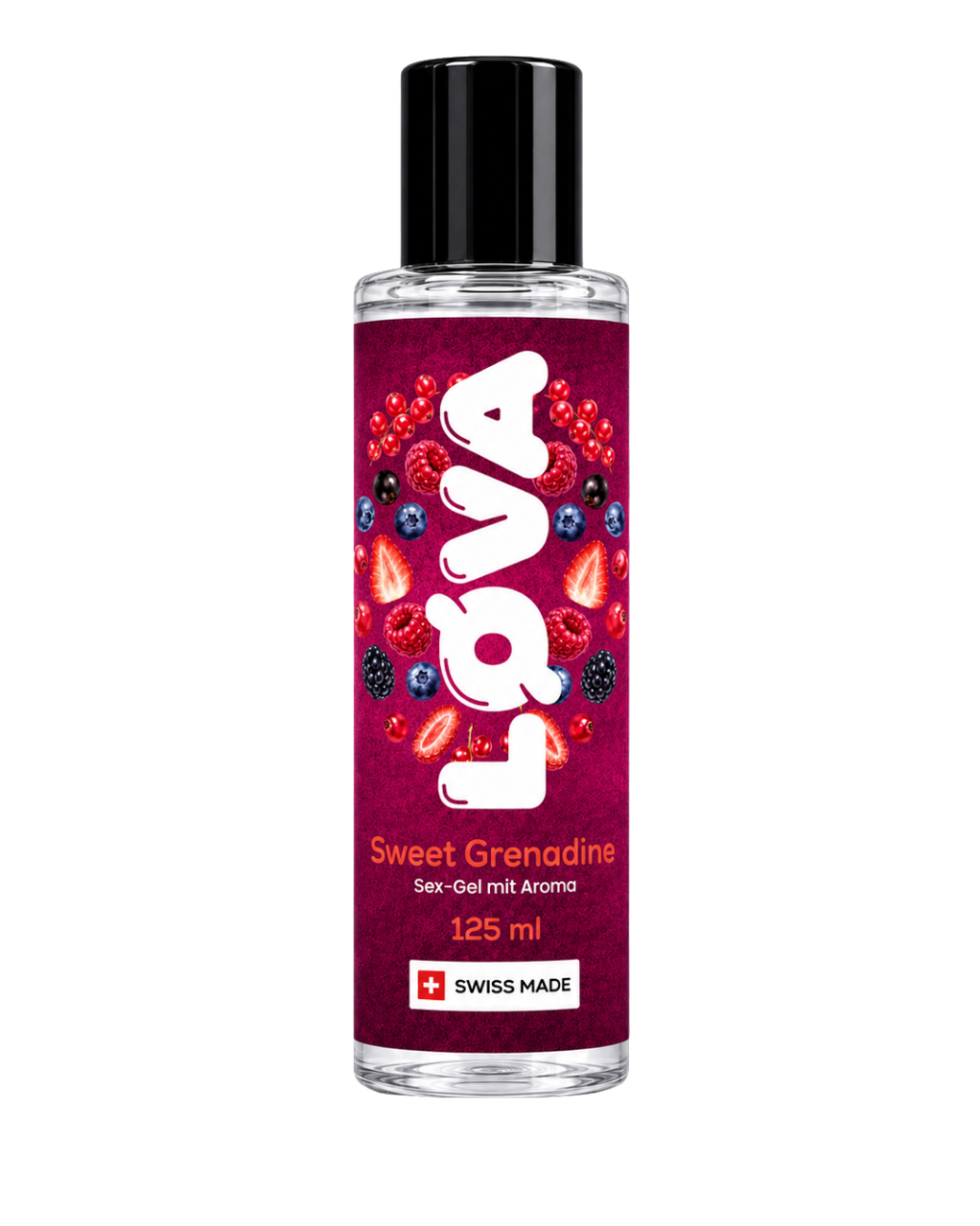 Lube "Sweet Grenadine" - Water-Based & Grenadine-Flavored (125ml) by LØVA