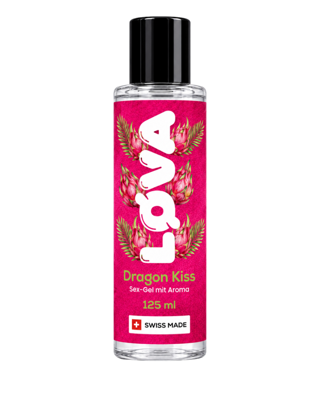 Gleitgel "Dragon Kiss" - wasserbasiert & Drachenfrucht-Geschmack (125ml) von LØVA