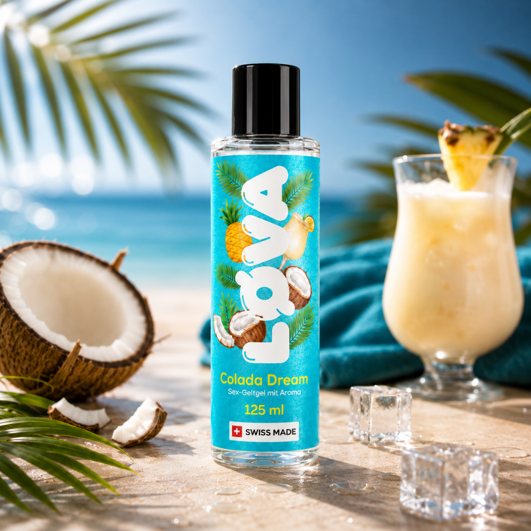 Lube "Colada Dream" - Water-Based & Piña Colada Flavored (125ml) by LØVA