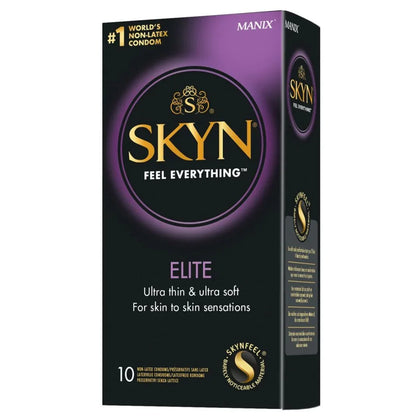 SKYN Elite Kondome, ultra dünn, ultra weich, 10 Stück, sichere Verhütung, Sexspielzeug Zubehör