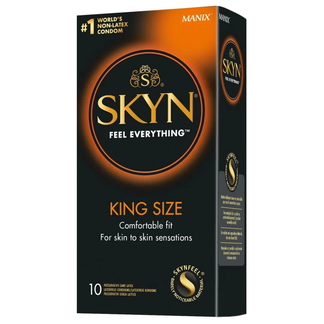 Condoms "King Size" XXL - latex-free & vegan (Ø 56 mm/10 pcs.)