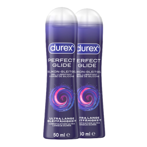2-pack Durex "Play Perfect Glide" Lubricant - Silicone-based (2x50ml)