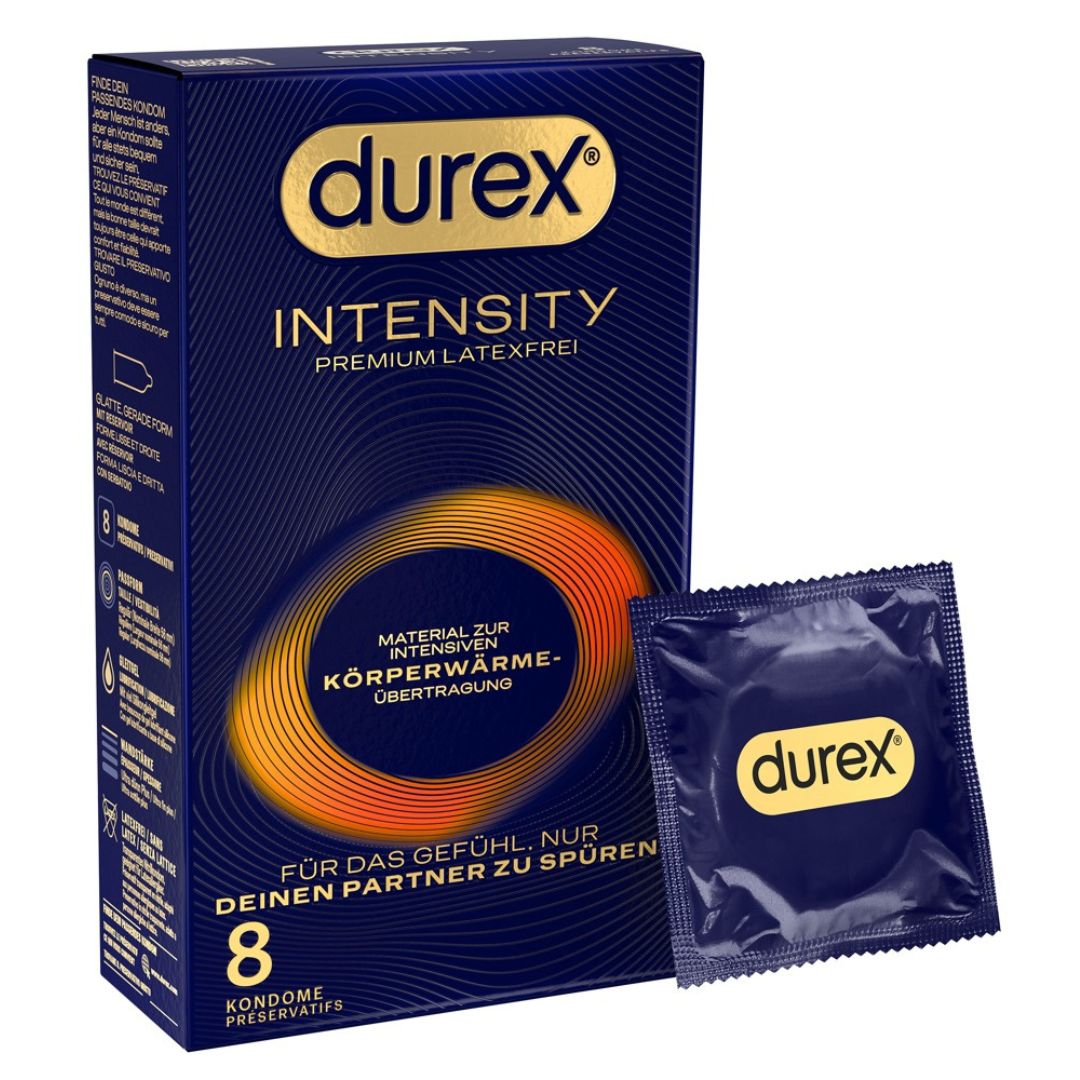 Kondome "Intensity" Latexfrei (56 mm/8 Stk.) von Durex