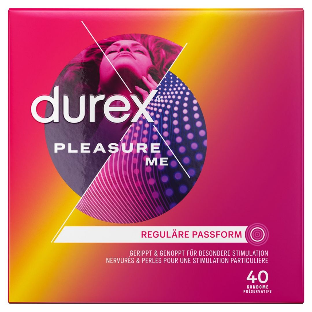 Kondome "Pleasure Me" Naturkautschuklatex (56 mm/40 Stk.) von Durex