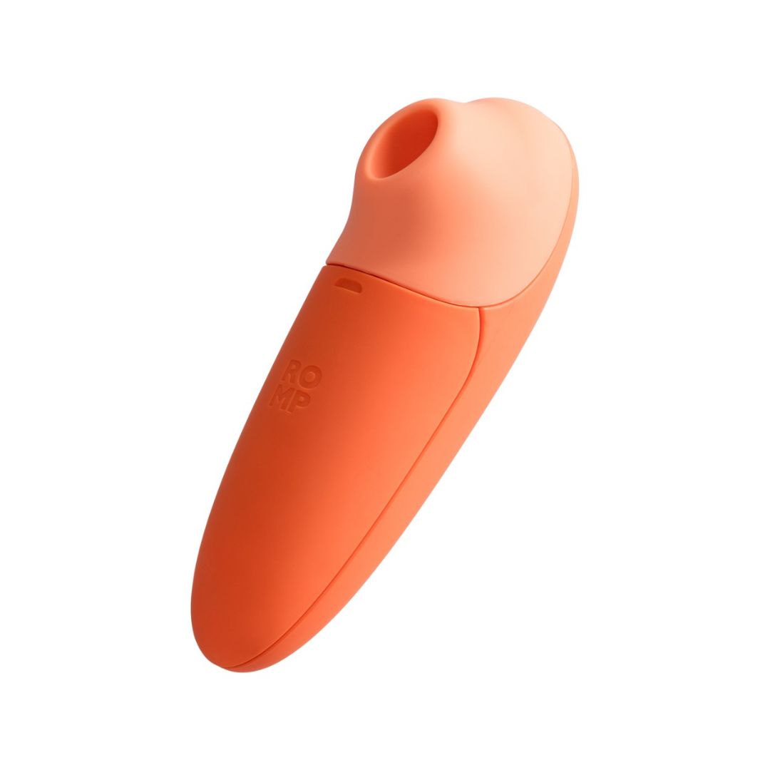 Vibromasseur à poser "Switch X" avec technologie Pleasure Air - 12,8 cm (orange)