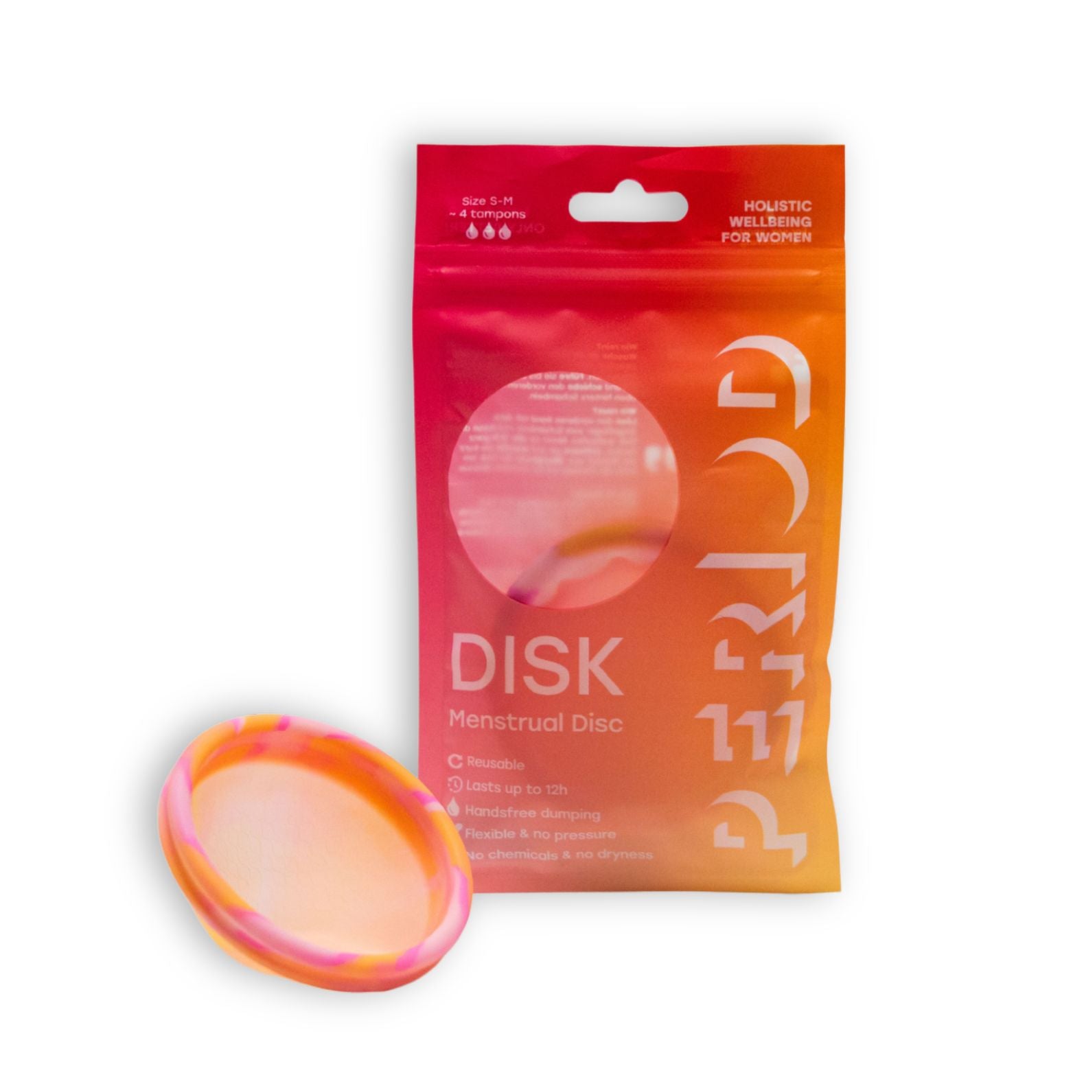 Menstrual Disc "DISK" BPA-free - Size S-M (pink)