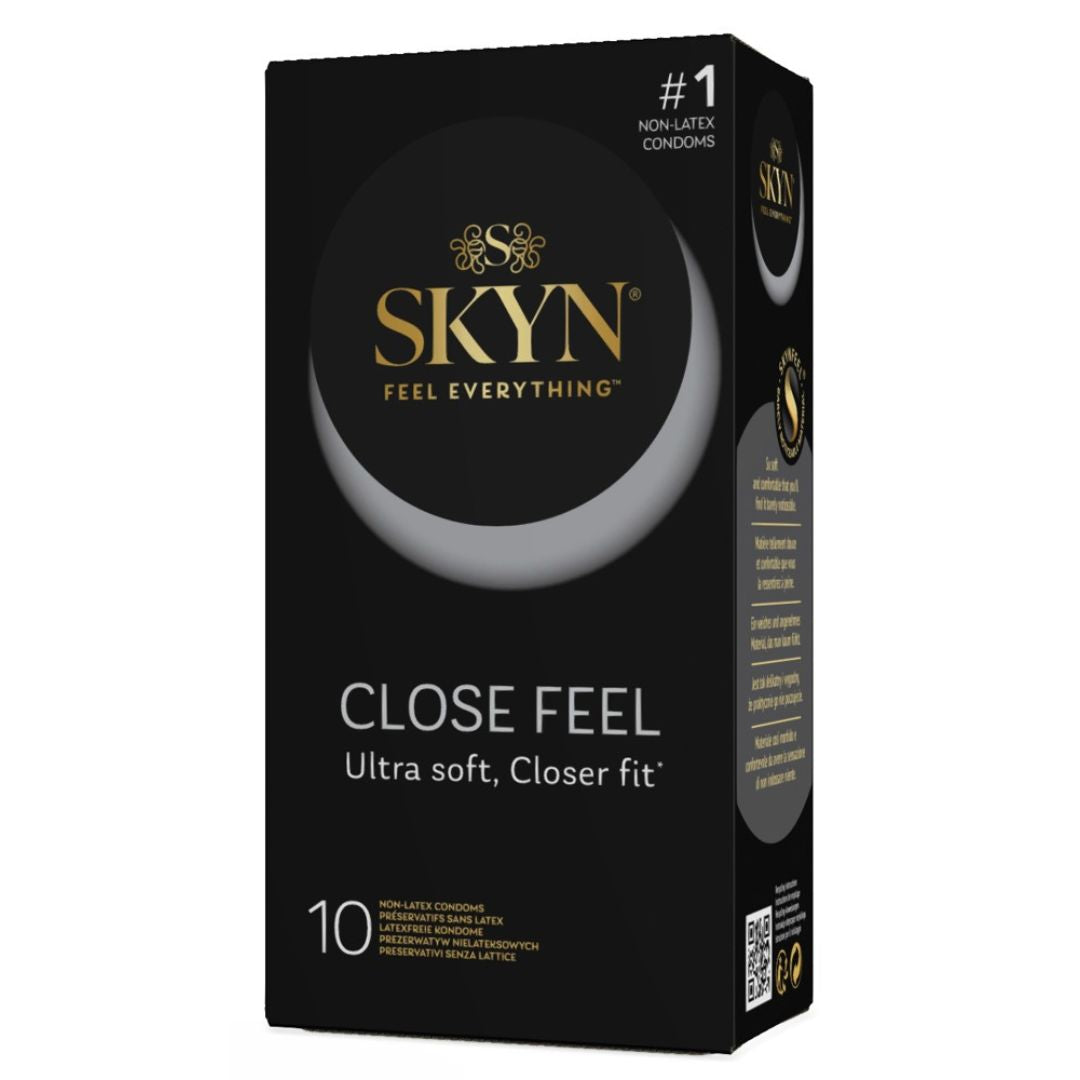 Préservatifs « Close Feel » - sans latex et vegan (Ø 51 mm/10 pièces) de SKYN