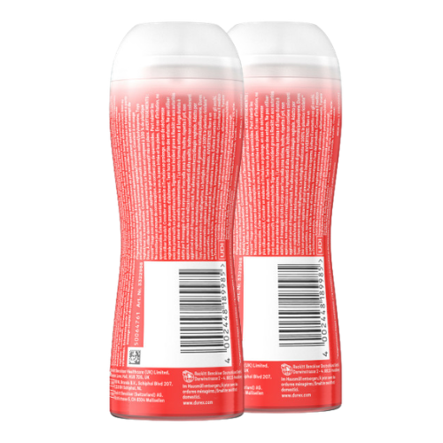 Pack de 2 gels lubrifiants « Play 2en1 » - à base d’eau et à l’extrait de guarana (2x200ml)