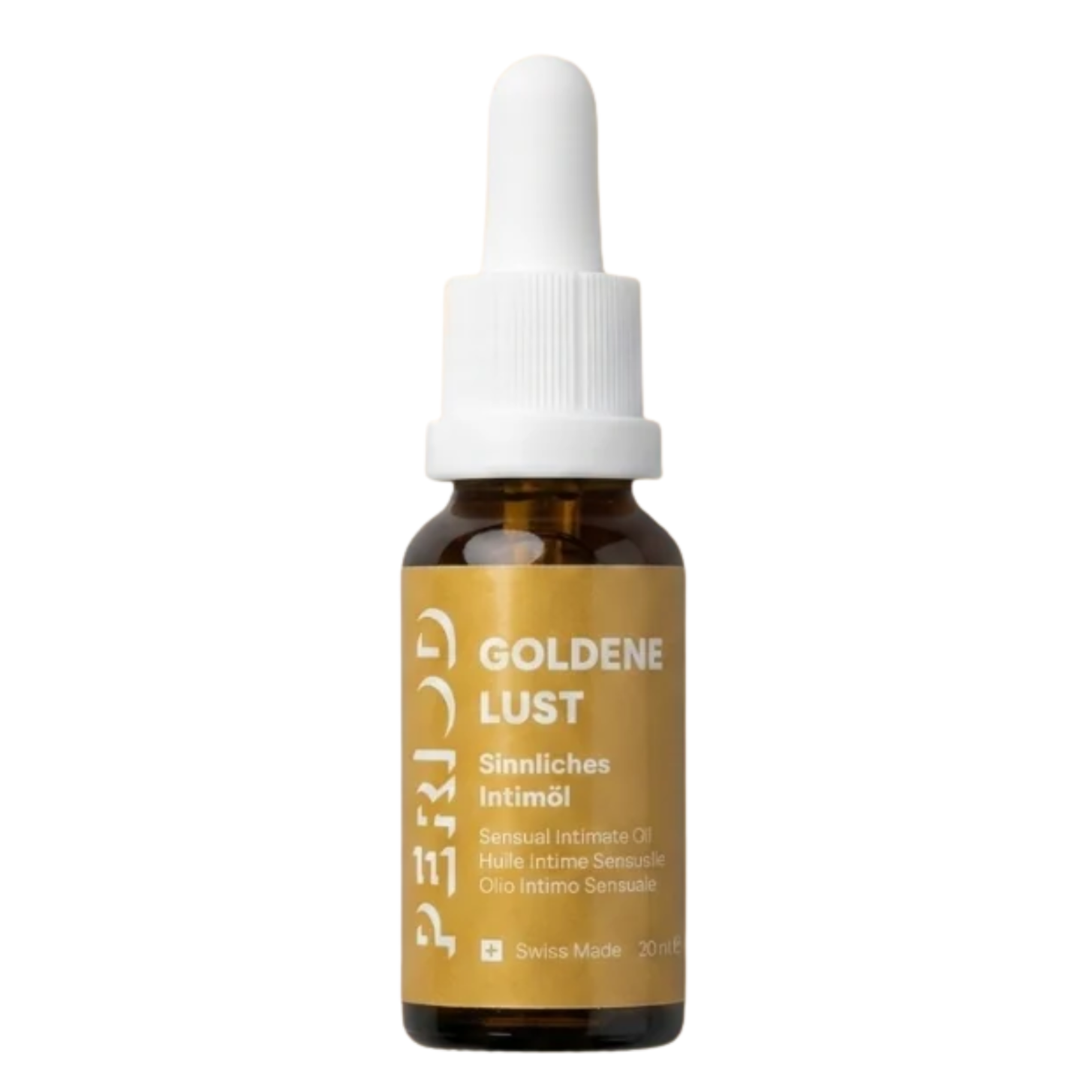 Vulva Oil "GOLDEN LUST" Herbal Intimate Oil for More Desire and Intense Moments (20 ml)