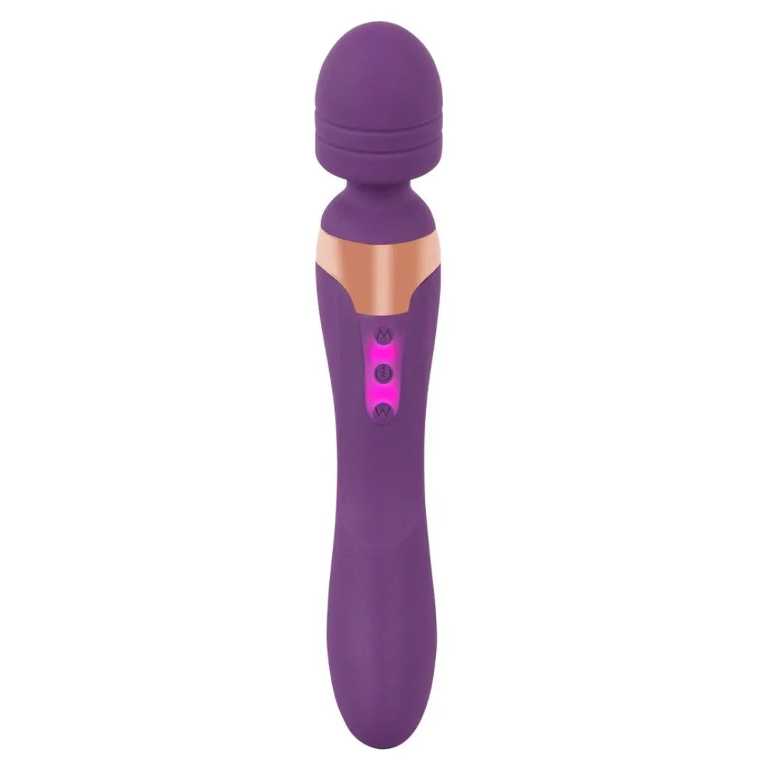 Massager „Double Massager“ aus Silikon – 21,8 cm (lila)