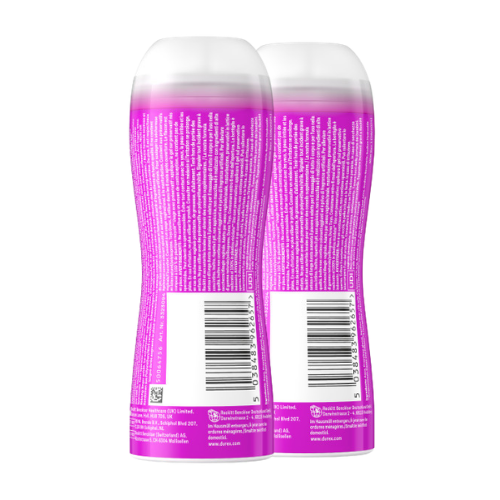 2-Pack Lubricant "Play 2in1" - Water-Based & with Aloe Vera Extract (2x200ml) by Durex