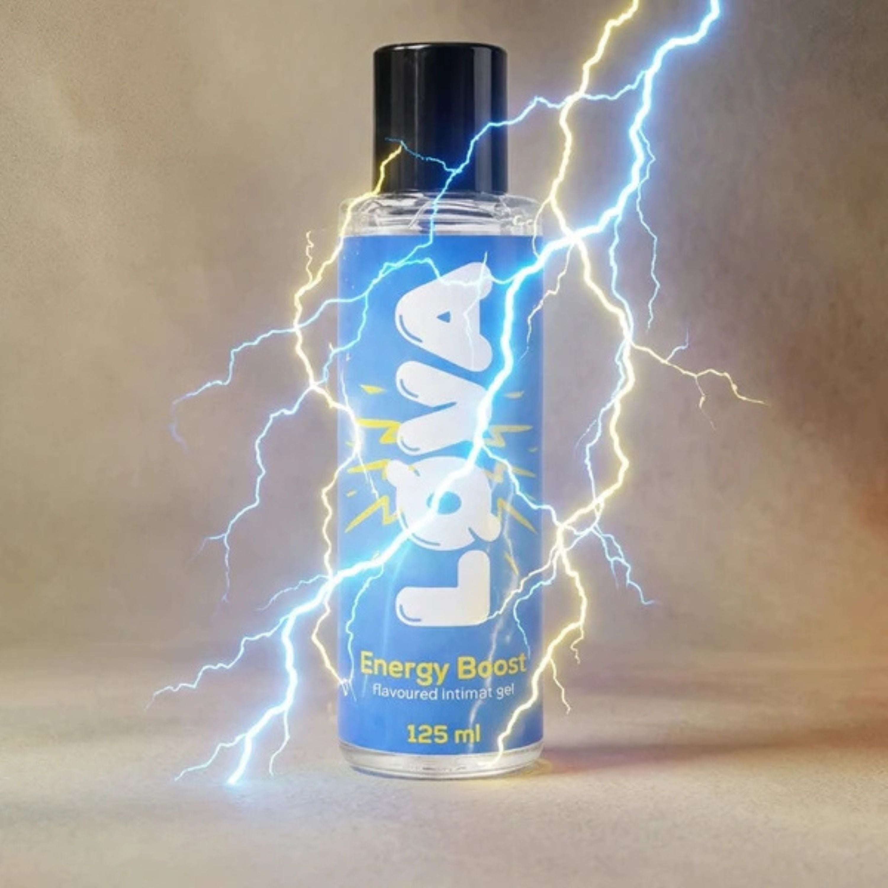"Energy Boost" Lubricant - Water-Based & Energy Drink Flavor (125ml) by LØVA