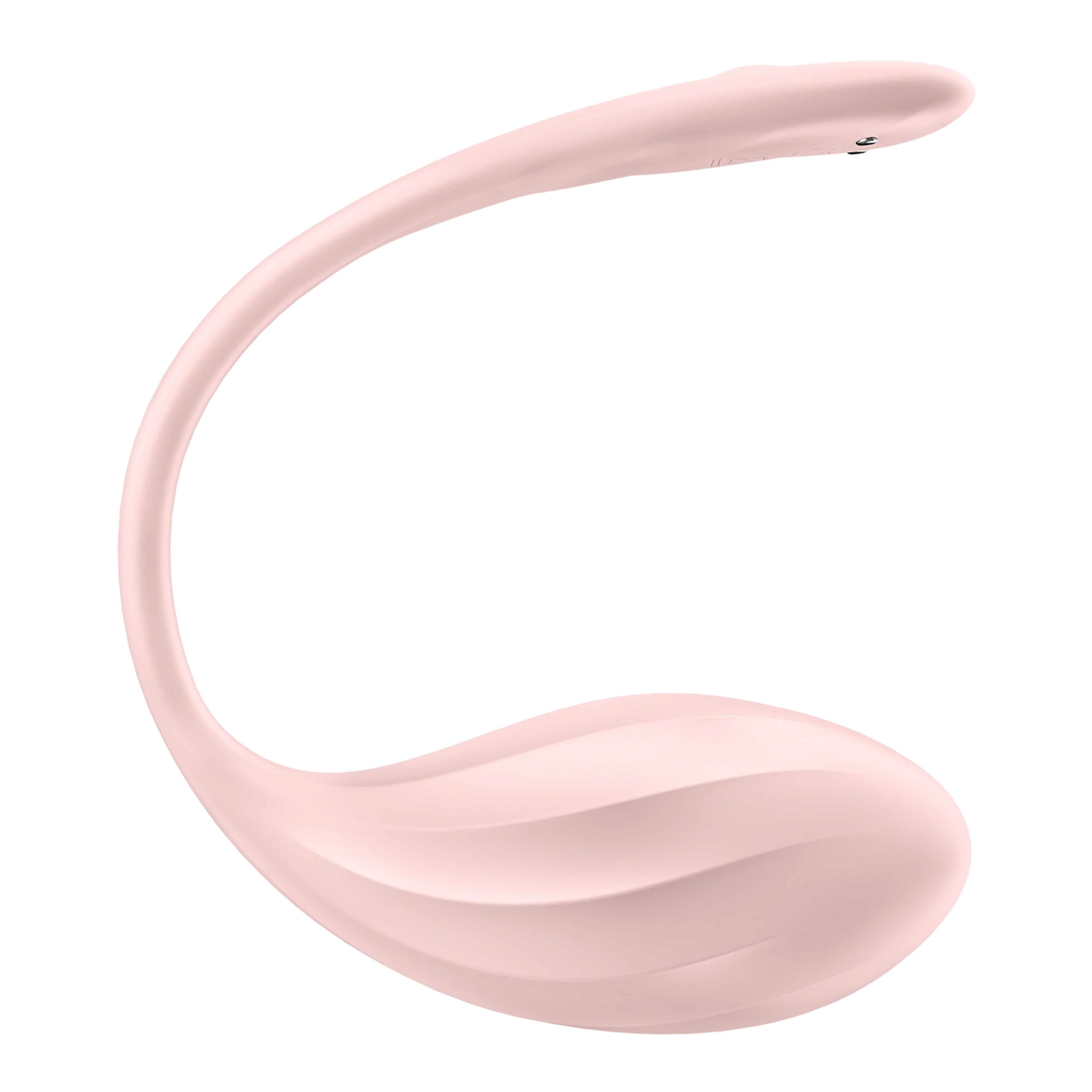 Tragbarer Vibrator „Ribbed Petal“ von Satisfyer – Starke Vibration & Fernbedienung (Rosa)