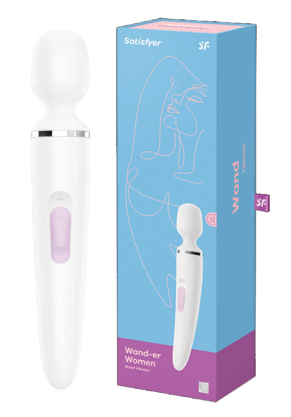 Masseur en silicone Satisfyer « Wand-er » – 30 cm (blanc)