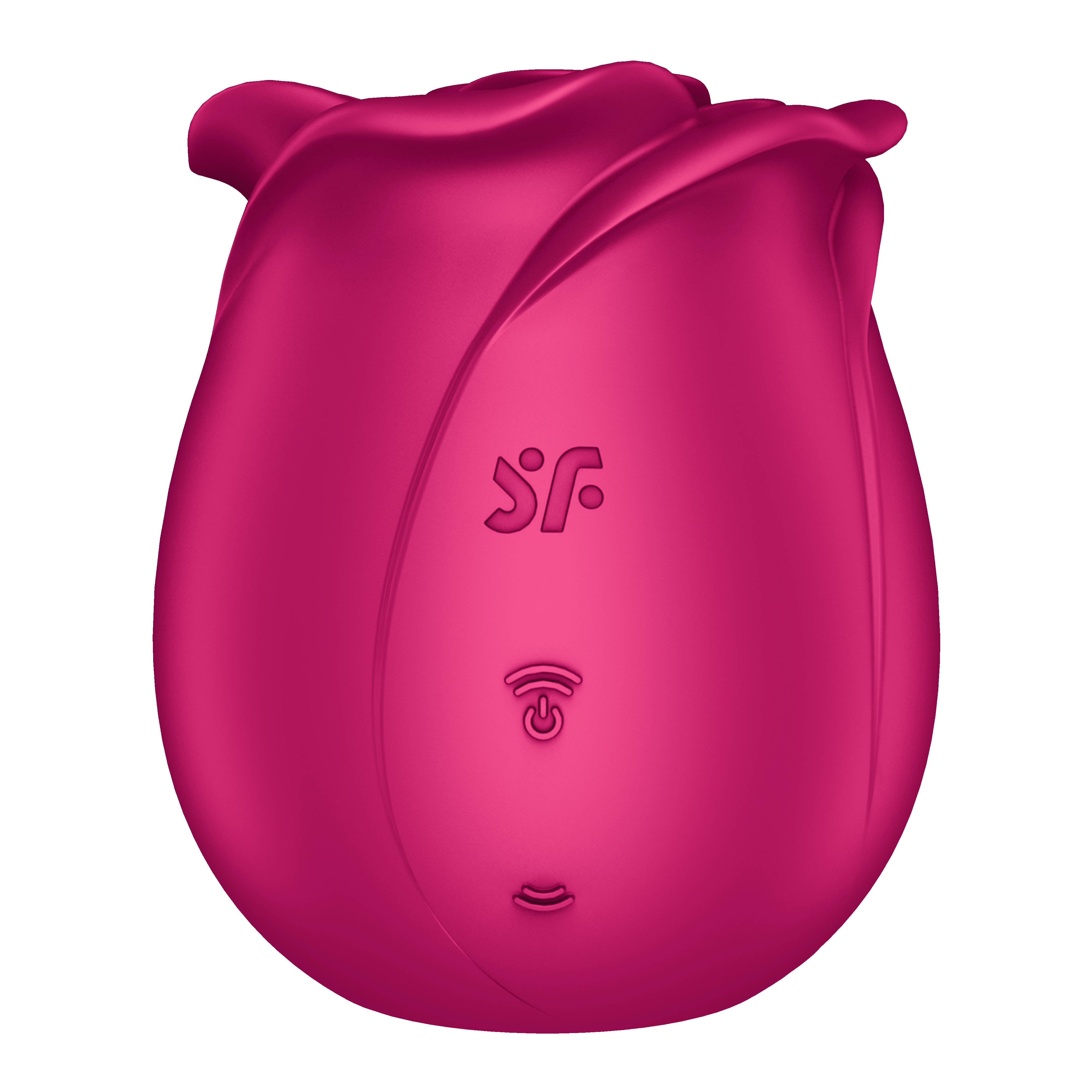 SATISFYER Lay-On Vibrator "Pro 2 Classic Blossom" - Airpulse Technology 8cm (pink)