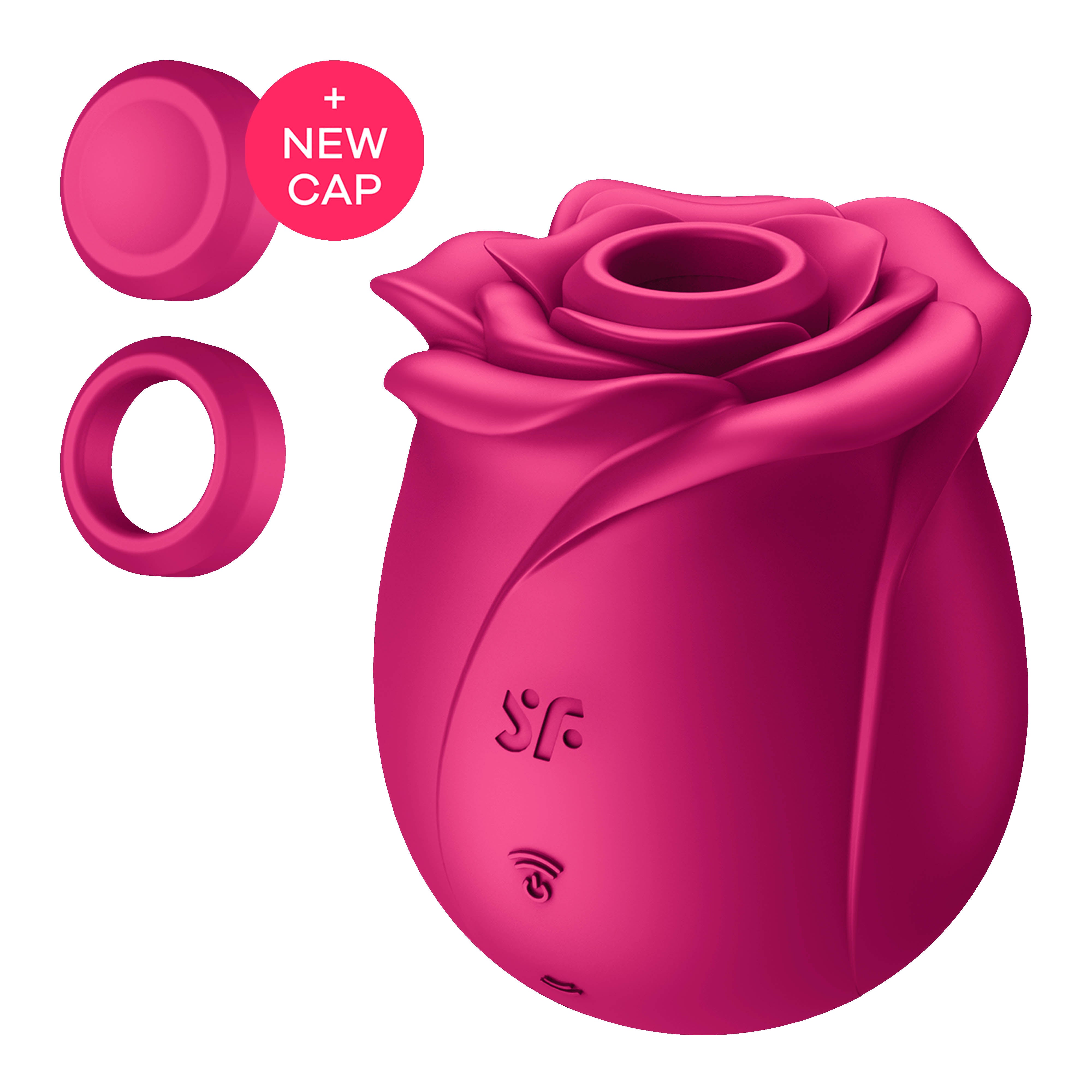 SATISFYER Lay-On Vibrator "Pro 2 Classic Blossom" - Airpulse Technology 8cm (pink)